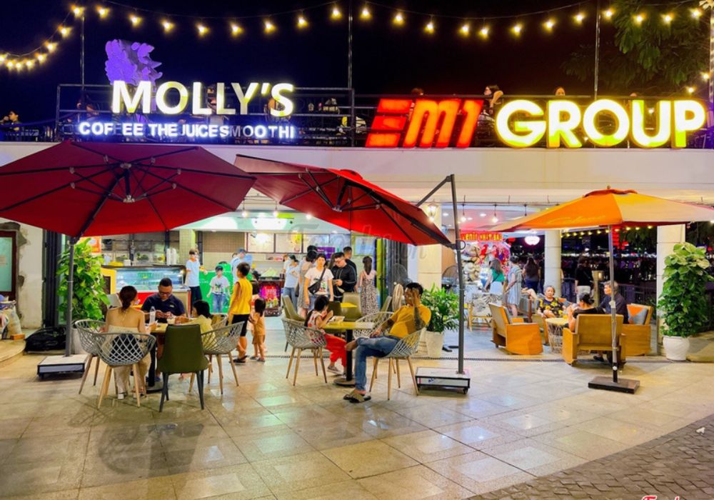 Nhâm nhi cà phê Molly và ngắm cảnh Đà Nẵng