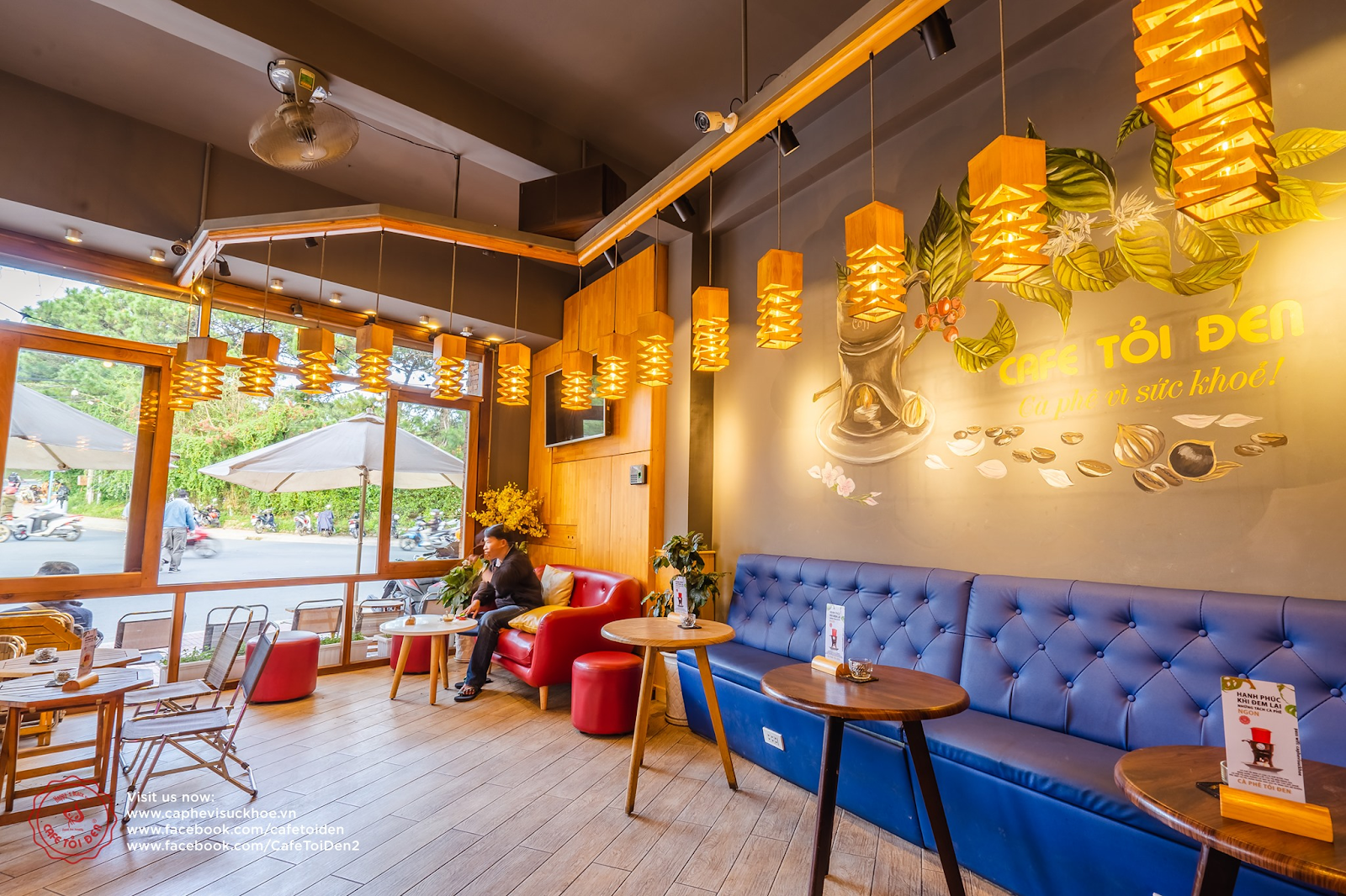 Cafe Tỏi đen Đà Lạt còn được gọi với cái tên là The seventeen meters coffee